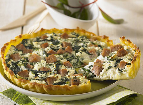 Quiche ricotta au Pâte Hénaff