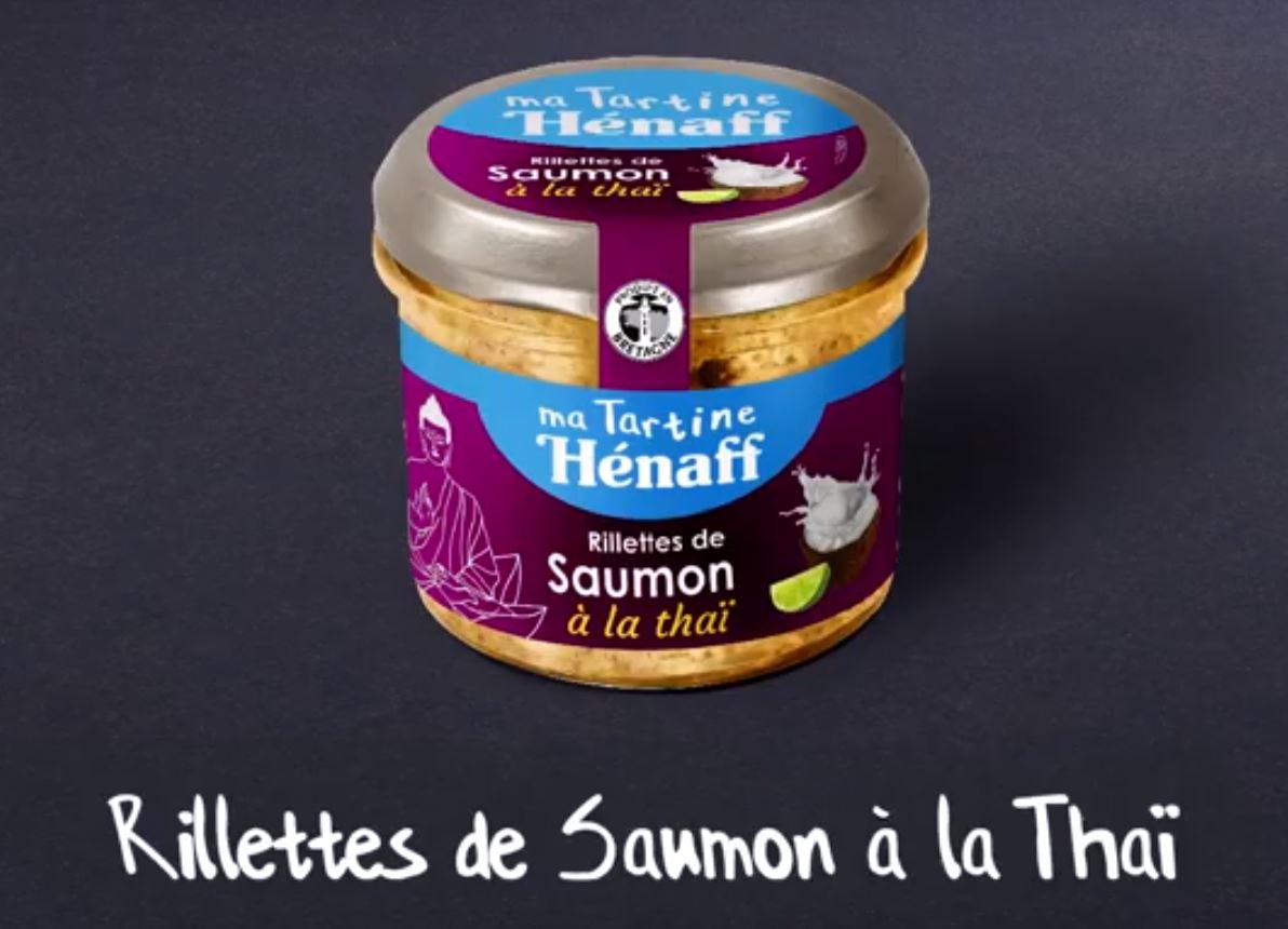 Rillettes de saumon à la thai