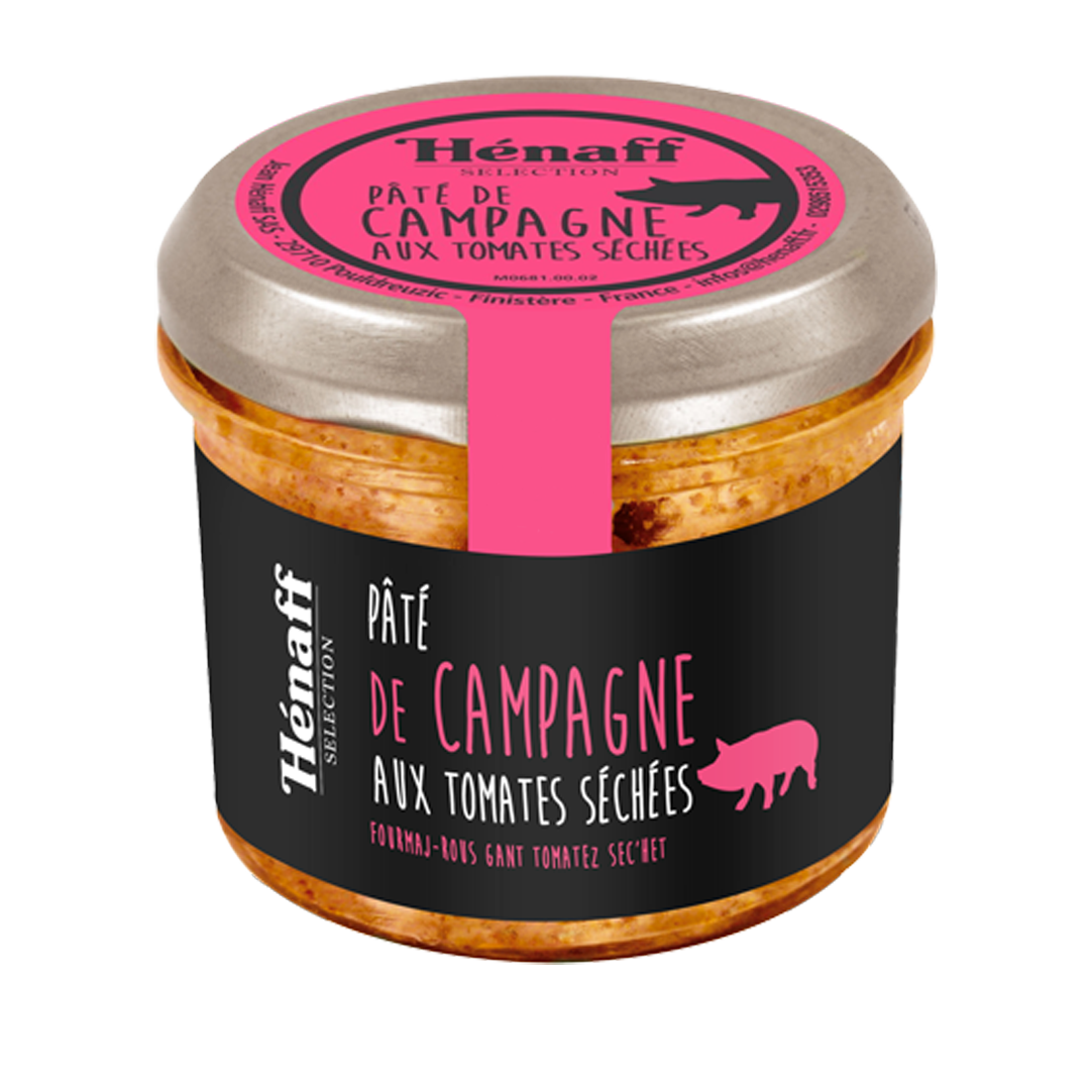 Pâté de campagne aux tomates séchées