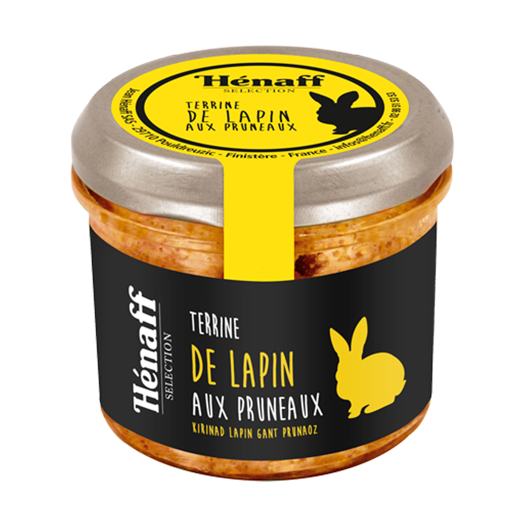 Terrine de lapin aux pruneaux