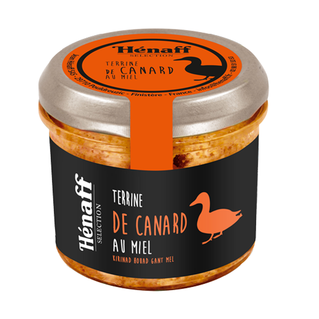 Terrine de canard au miel