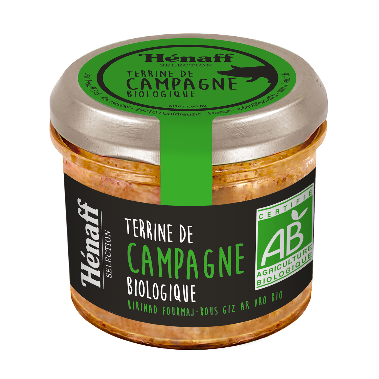 Terrine de campagne biologique