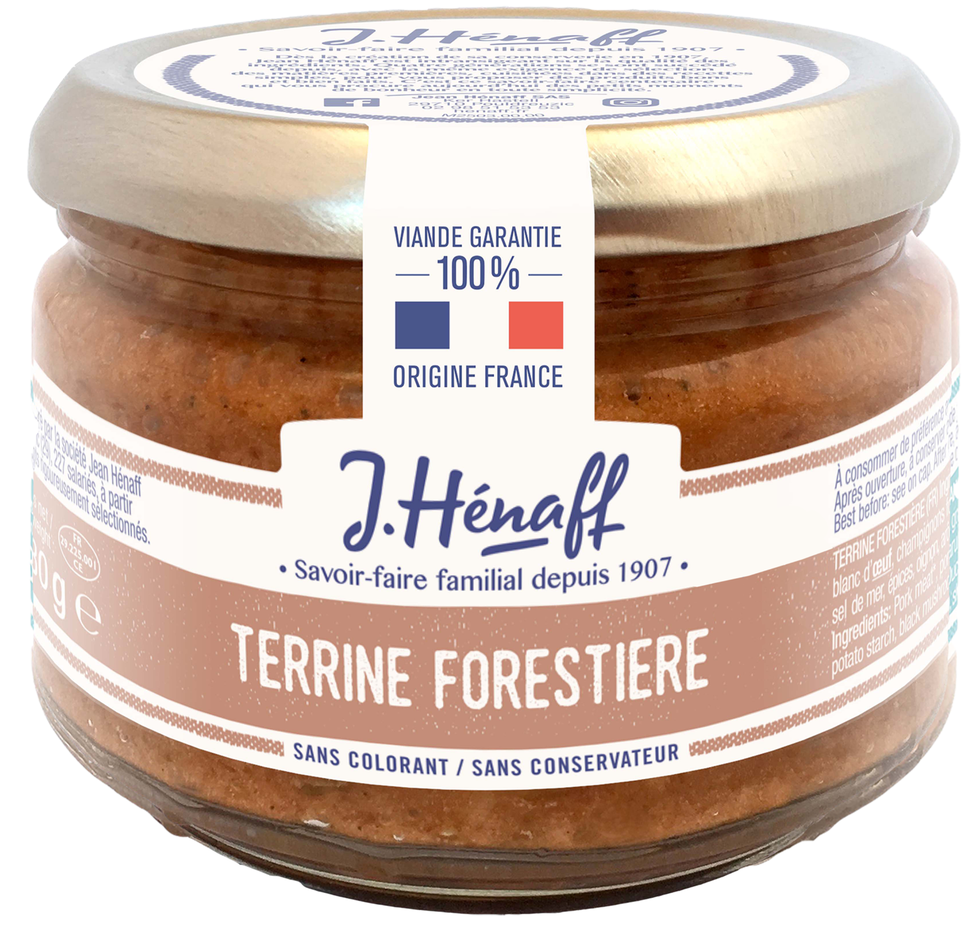 Terrine forestière