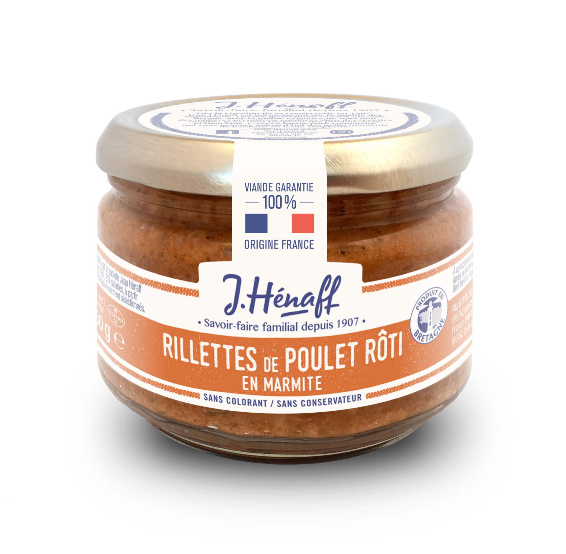 Roasted Chicken Rillettes Hénaff
