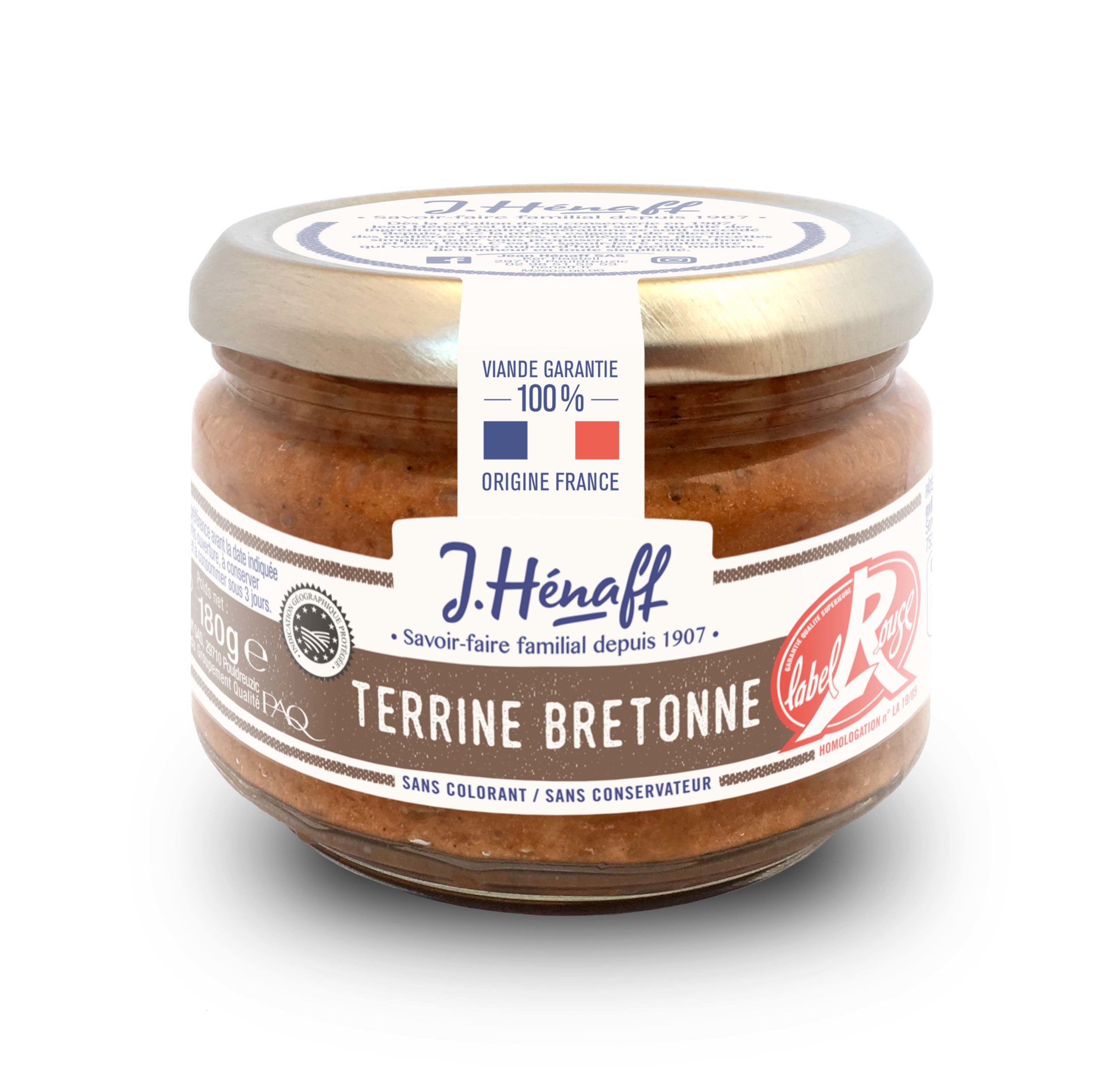 Le pâté Hénaff et les produits de tradition pâté de foie, de campagne