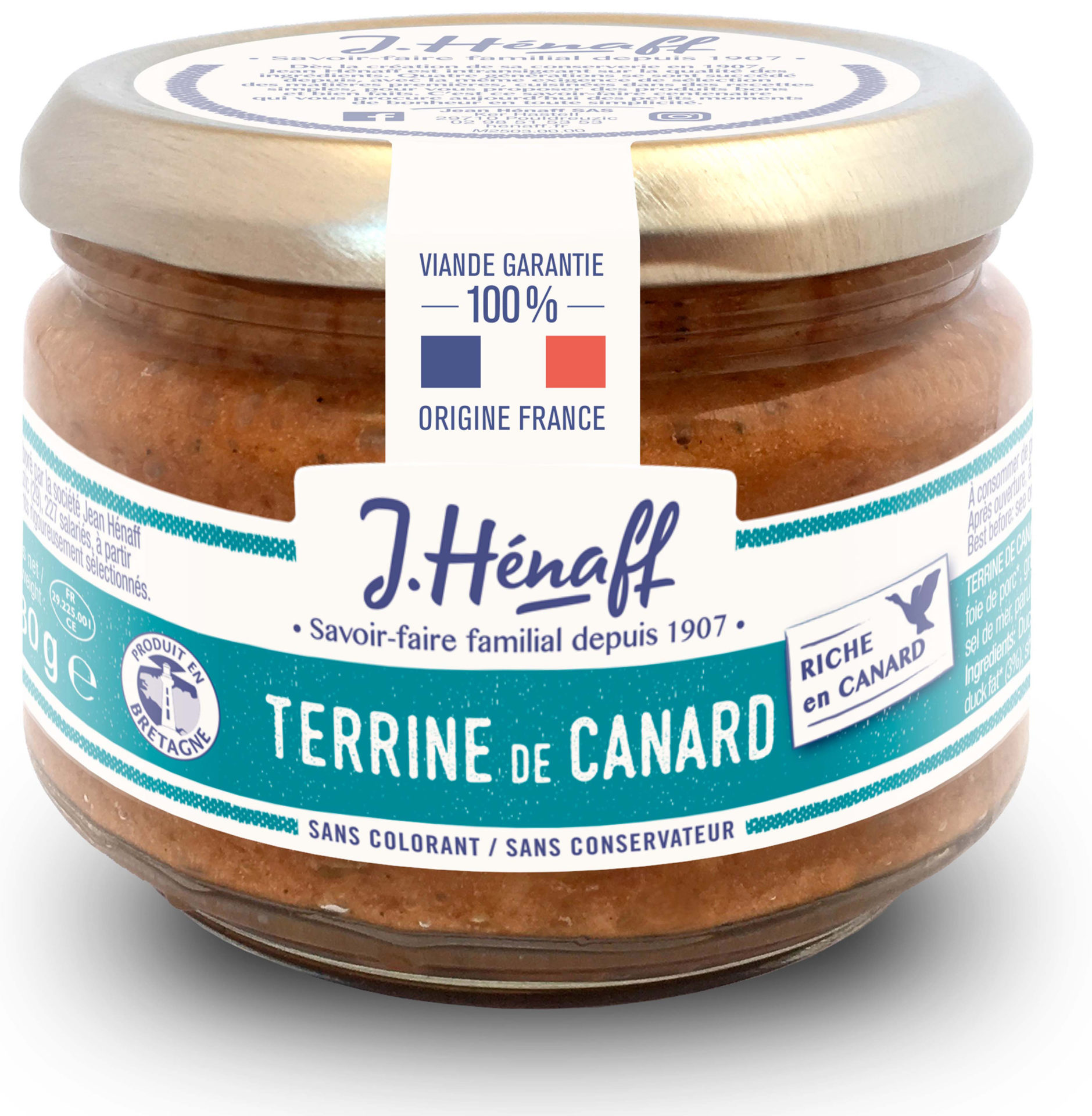 La Terrine De Canard Henaff