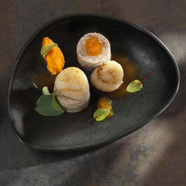 Recette Sur Un Farz Ble Noir Aux Notes Iodees Noix De St Jacques Pate Chaud A Base De Pate Henaff
