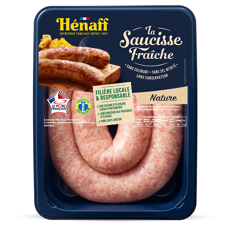 HEN--Boyau de saucisse séchée 8M 2 couches comestibles Tube de