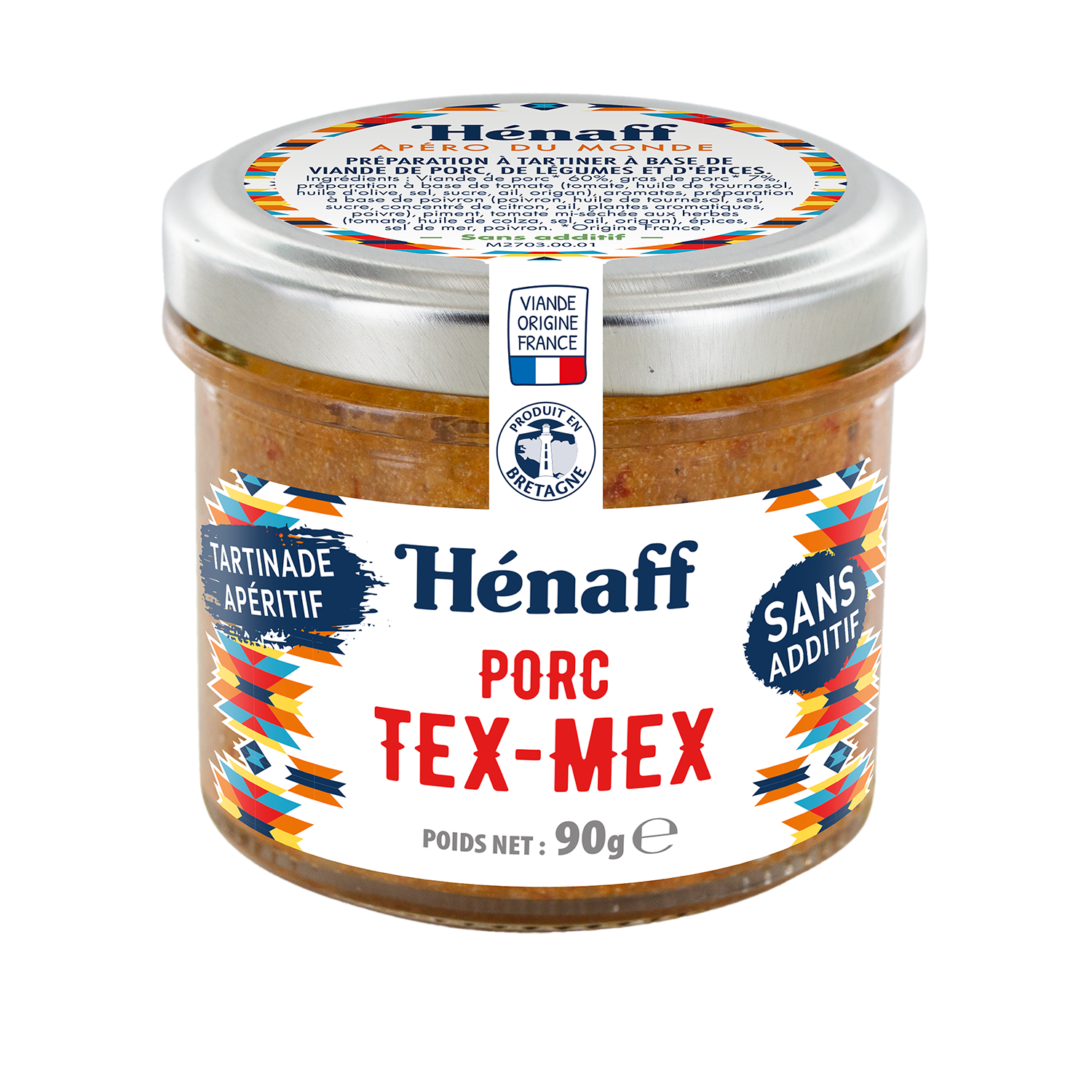 Tartinade Porc Tex Mex | Hénaff