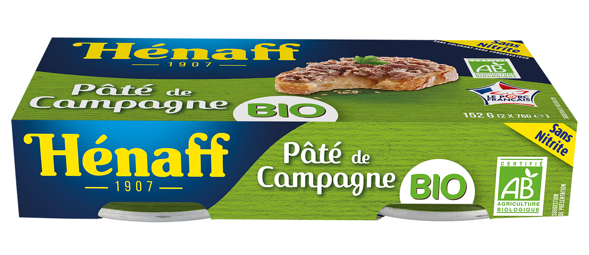 Pâté de campagne Bio