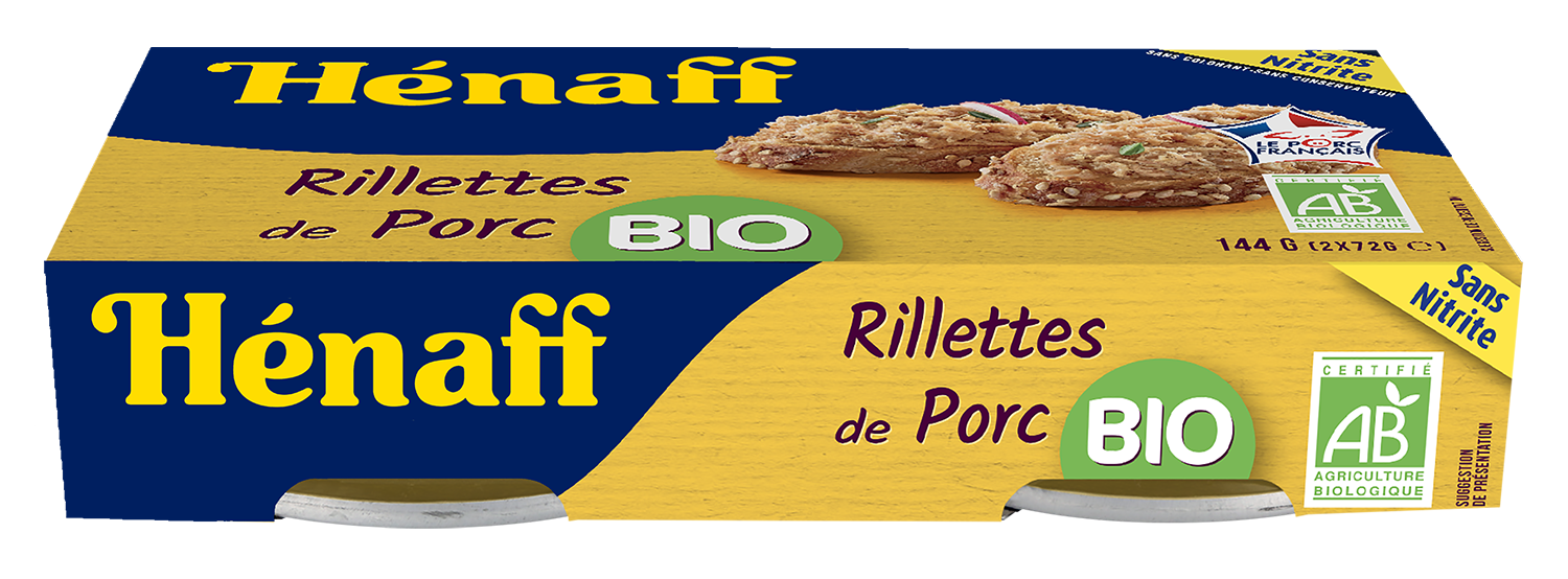 Rillettes de porc BIO